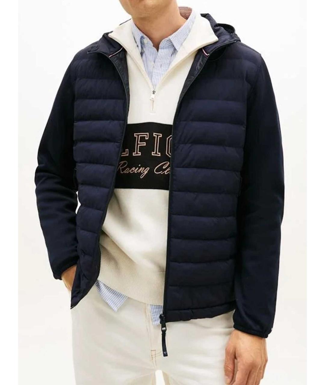 TOMMY HILFIGER Синяя полиамидовая куртка, фото 2