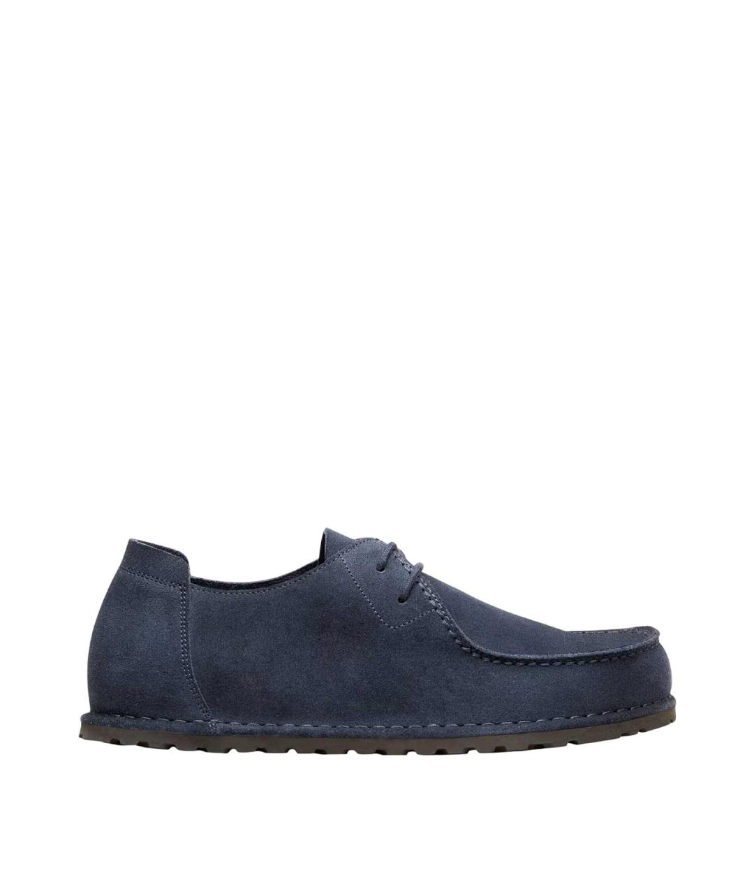 BIRKENSTOCK Синие замшевые лоферы, фото 1