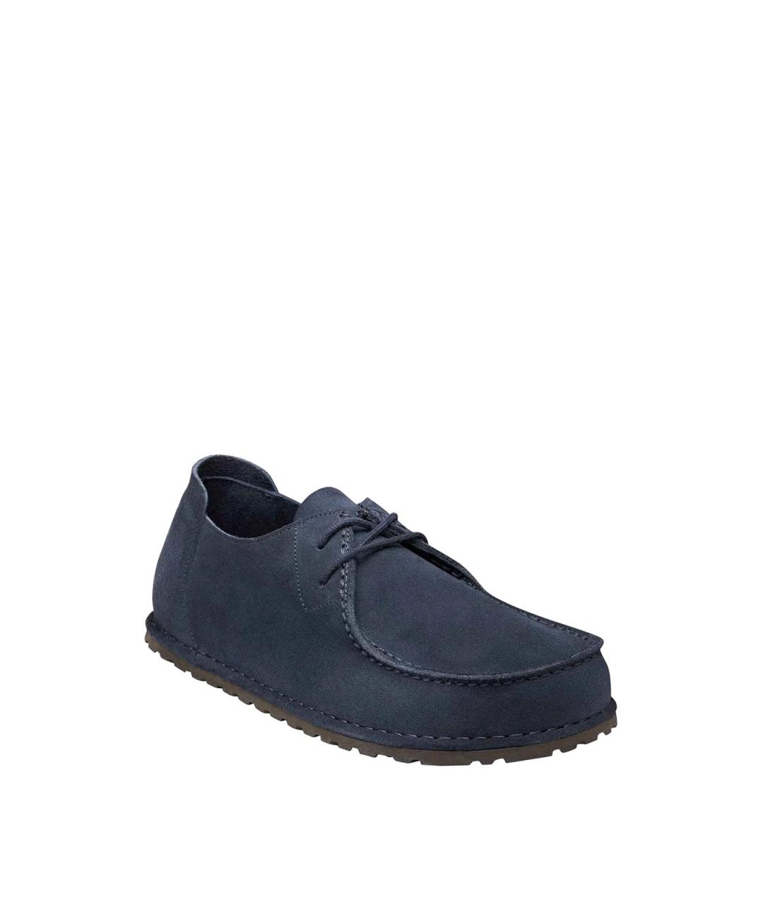 BIRKENSTOCK Синие замшевые лоферы, фото 2