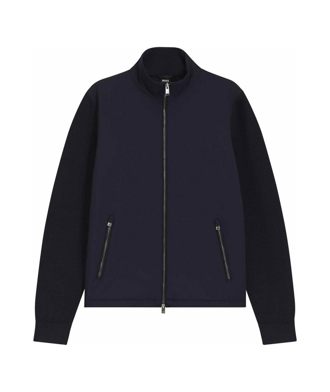HUGO BOSS Синяя полиэстеровая куртка, фото 1