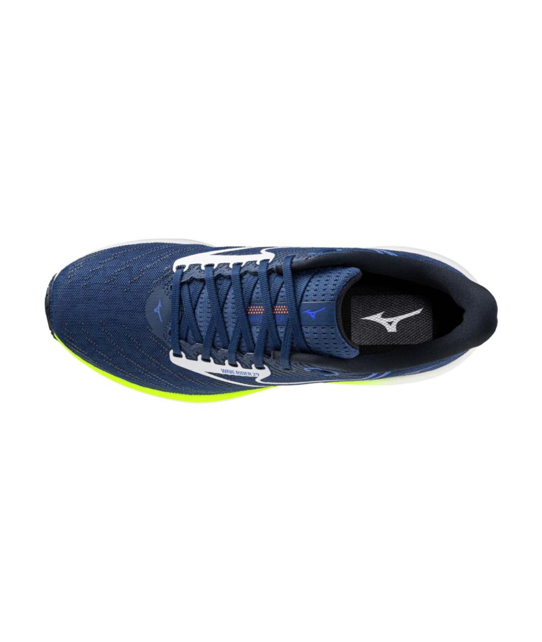 MIZUNO Синие низкие кроссовки / кеды, фото 4