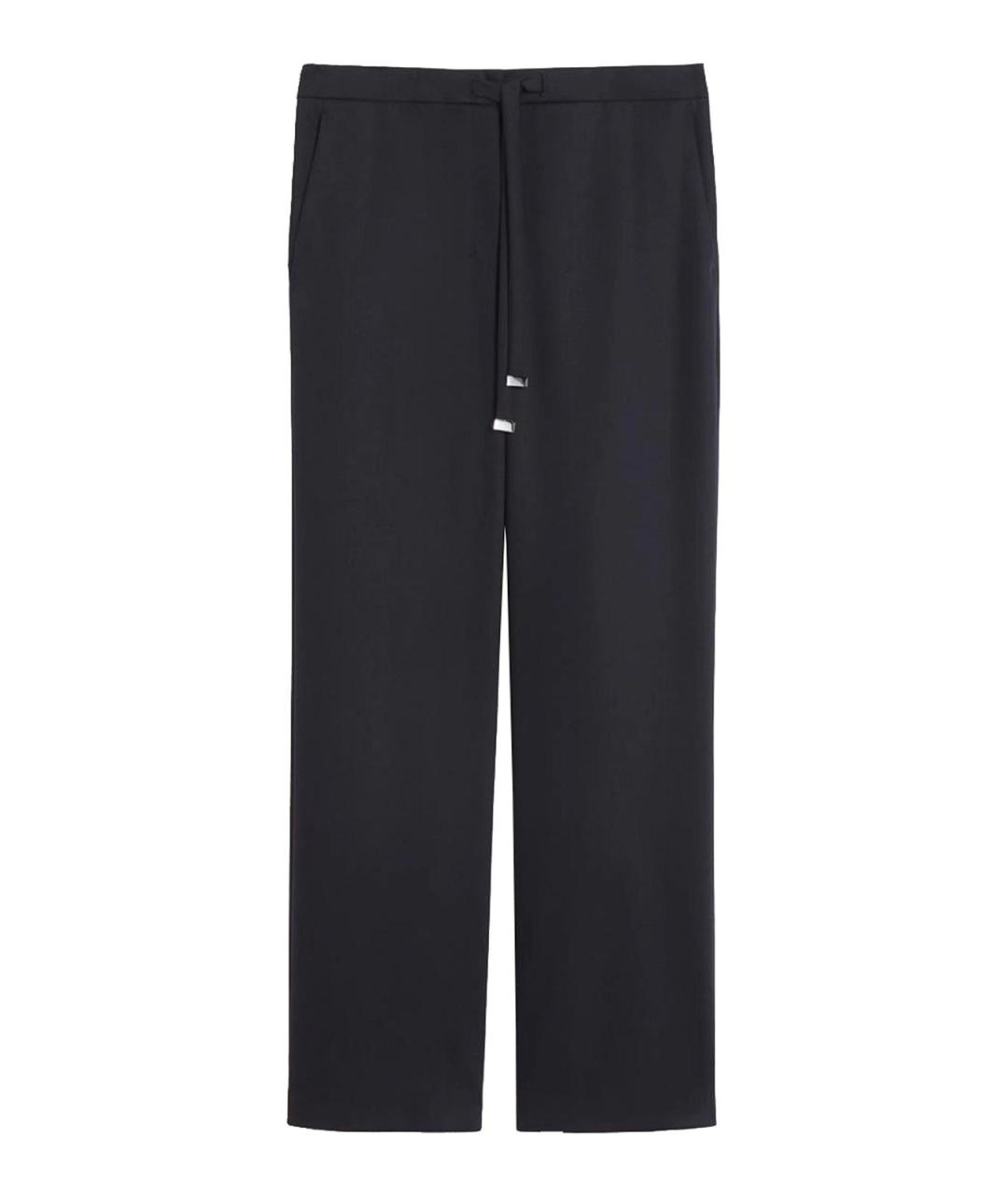 'S MAX MARA Черные брюки широкие, фото 1