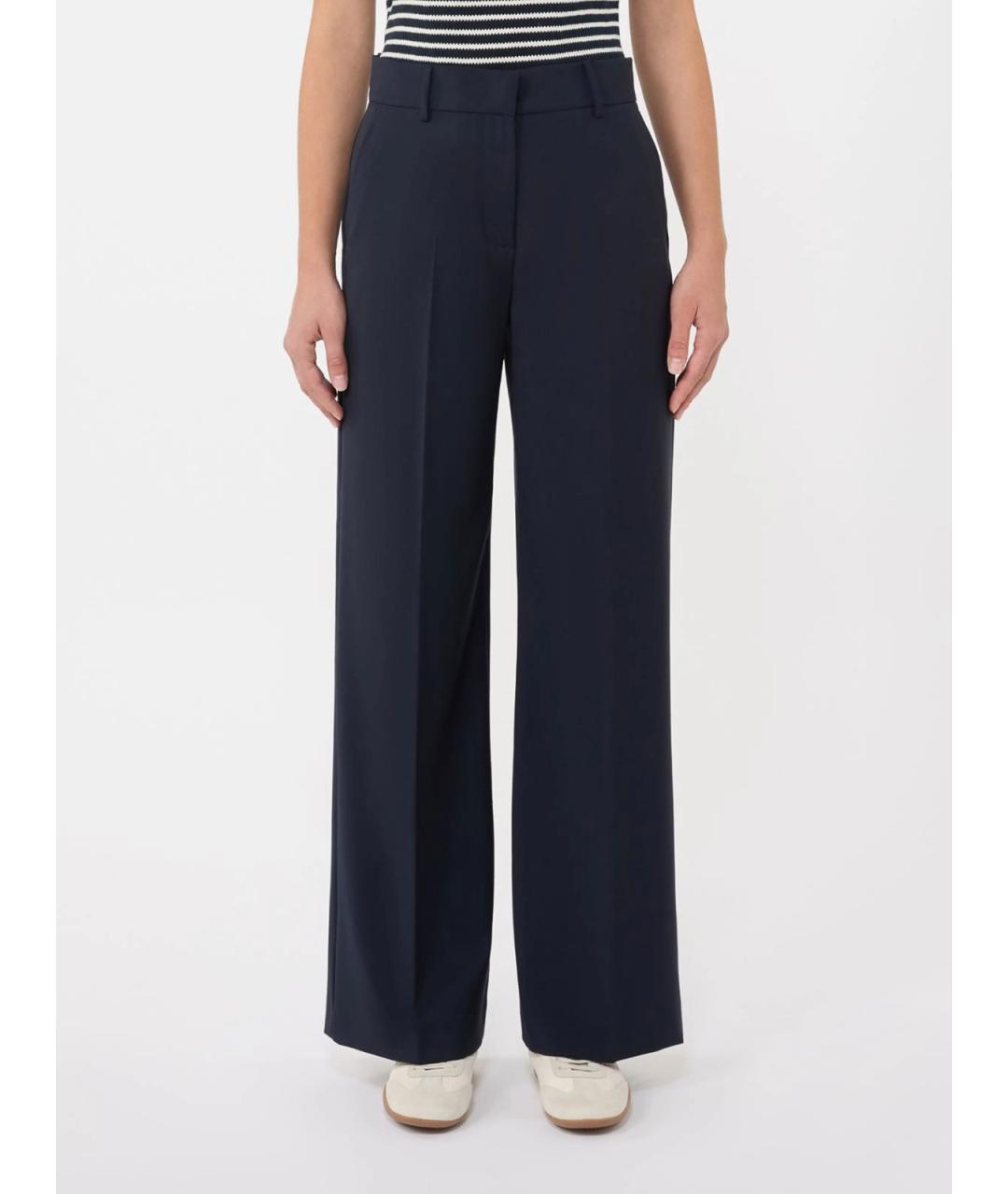 WEEKEND MAX MARA Синие брюки широкие, фото 2