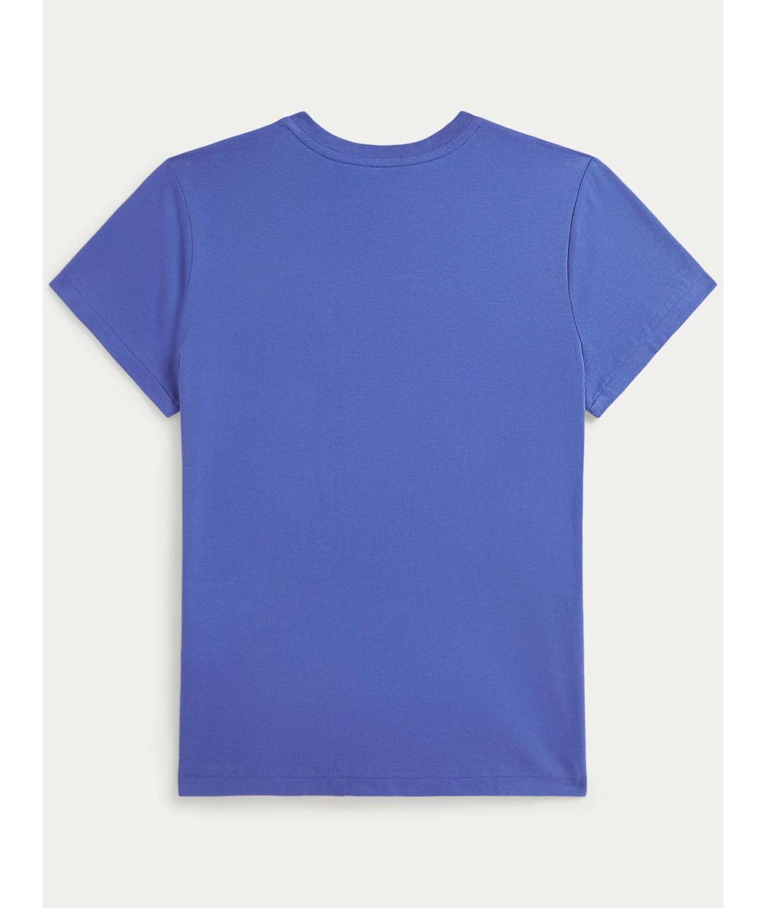 POLO RALPH LAUREN Синяя футболка, фото 2