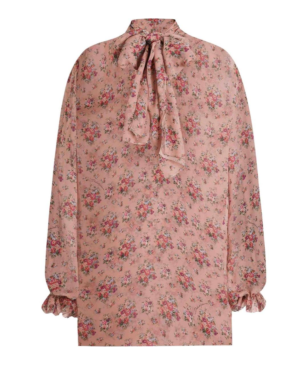 DOLCE&GABBANA Мульти шелковая блузы, фото 1
