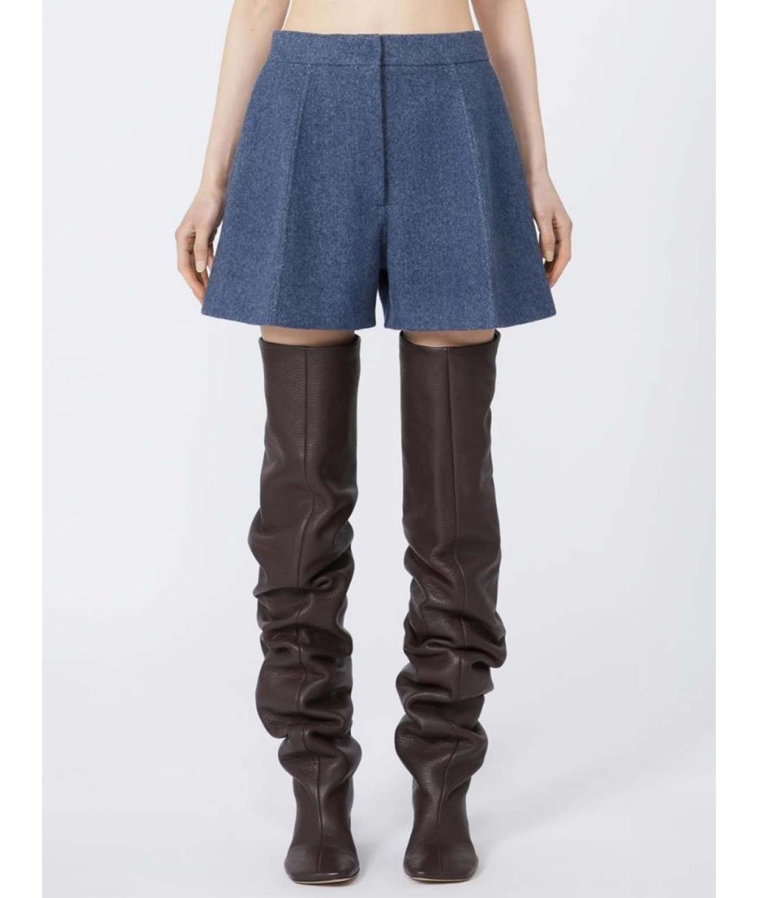 SPORTMAX Синие шорты, фото 2