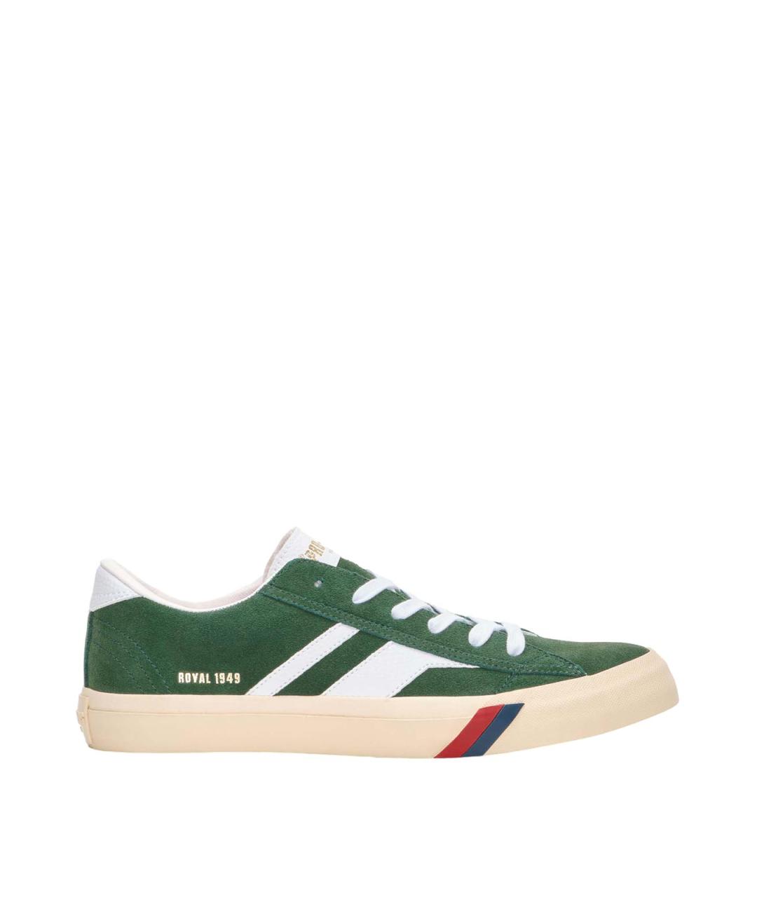 PRO-KEDS Зеленые замшевые низкие кроссовки / кеды, фото 1