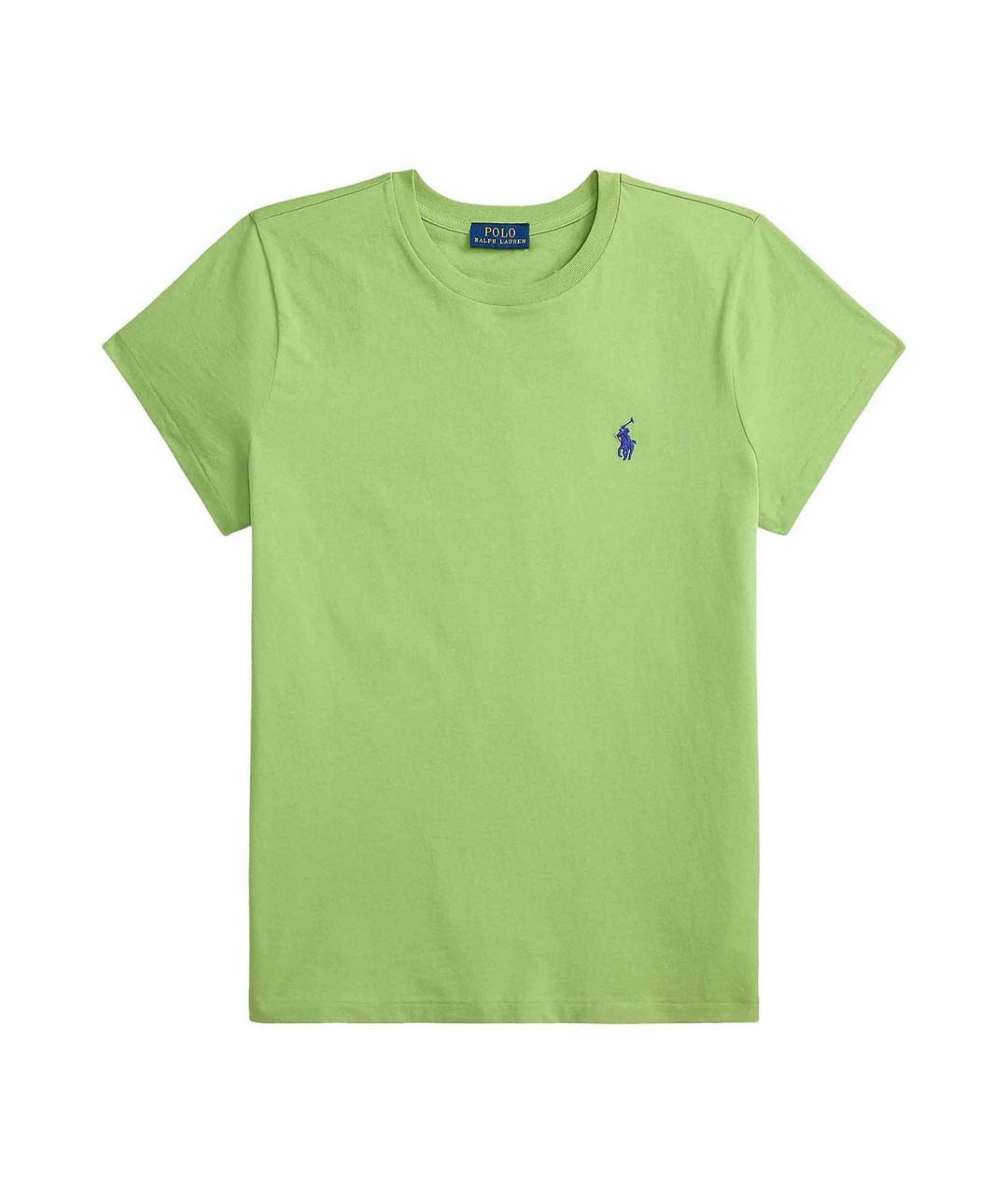 POLO RALPH LAUREN Зеленая футболка, фото 1