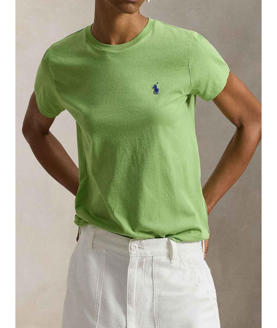 POLO RALPH LAUREN Зеленая футболка, фото 2