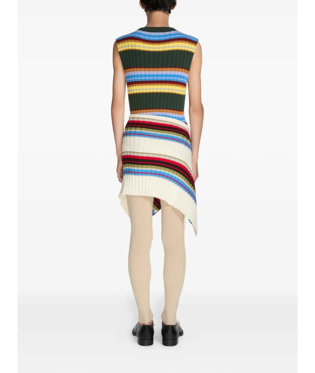 DRIES VAN NOTEN Зеленая хлопковая жилетка, фото 4