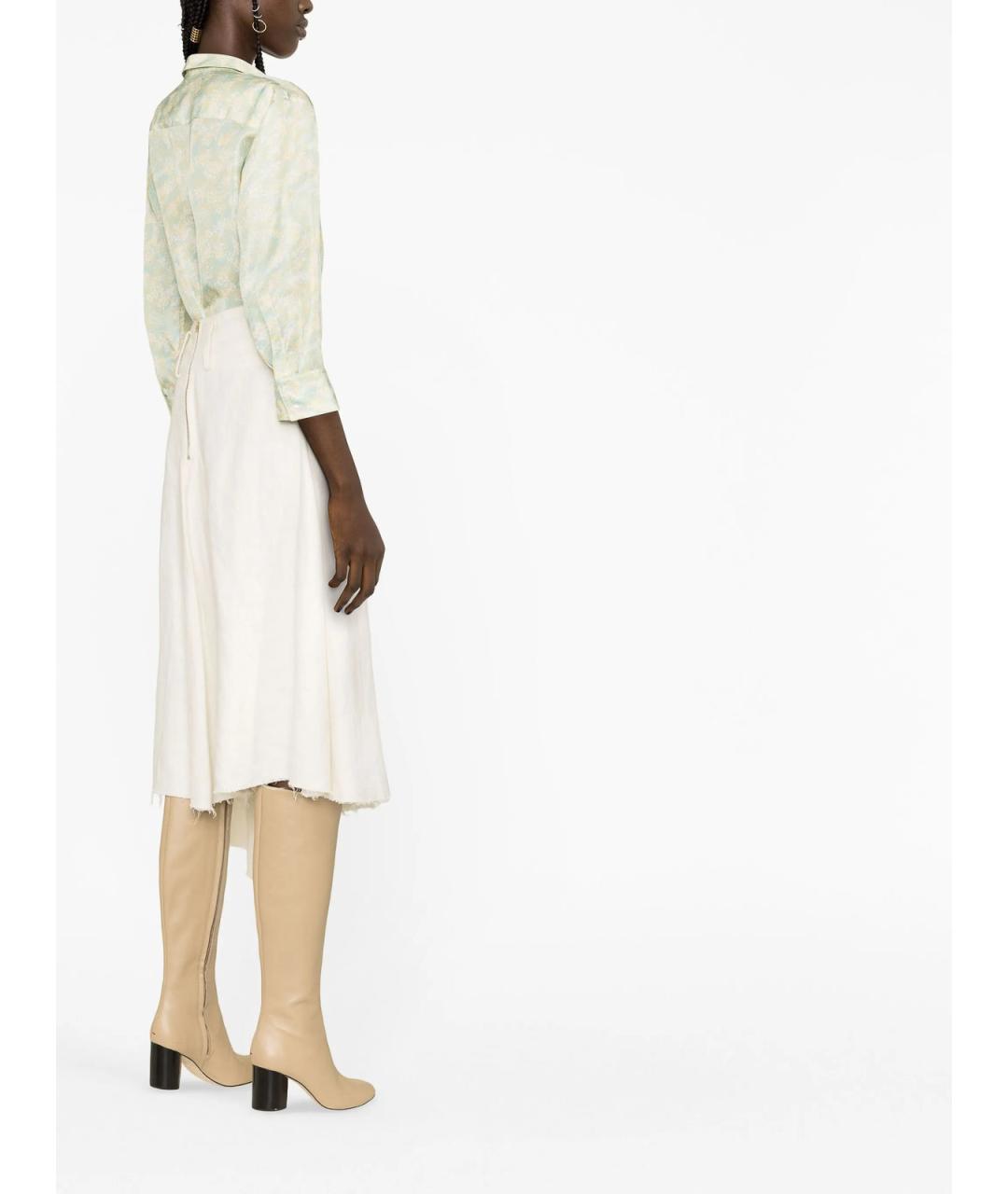 JIL SANDER Мульти вискозная блузы, фото 3
