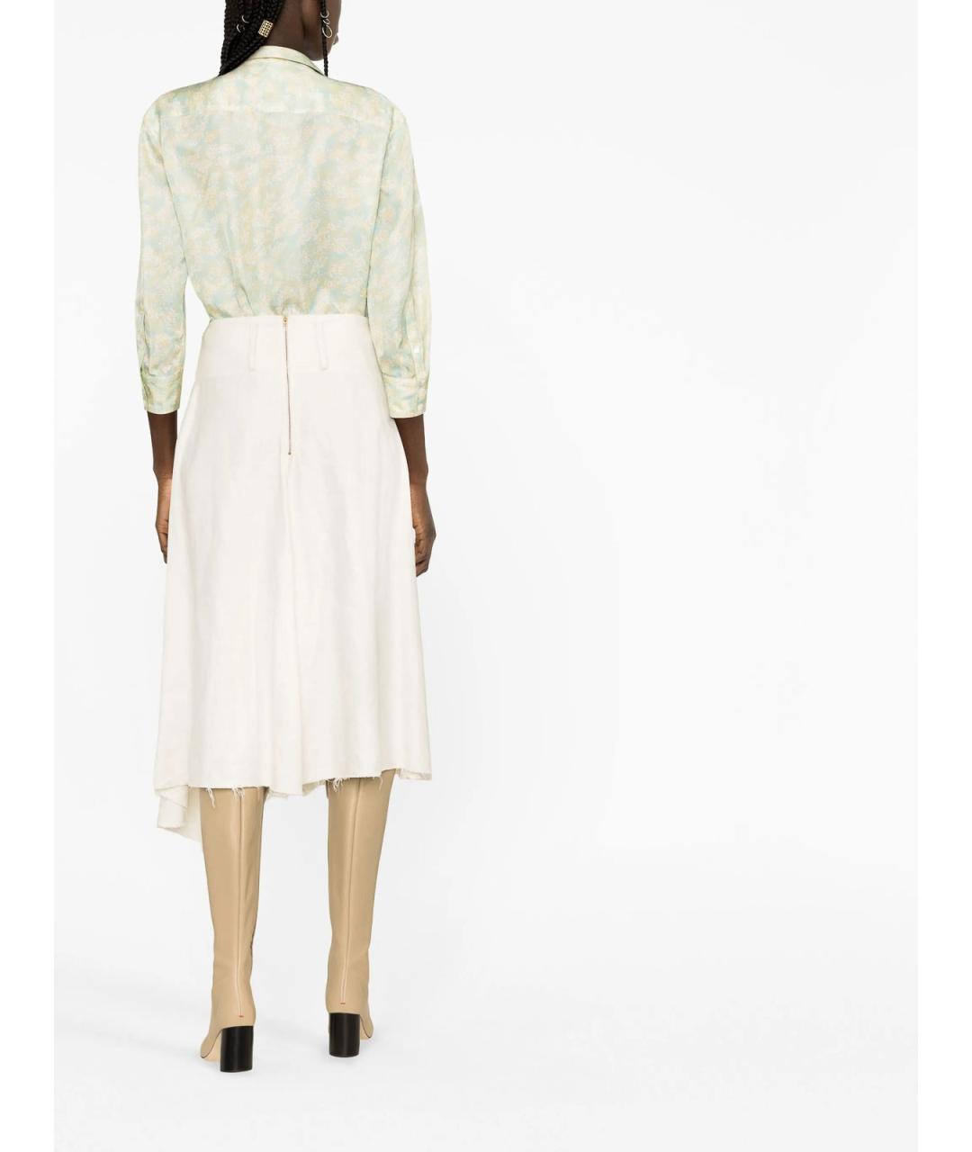JIL SANDER Мульти вискозная блузы, фото 4
