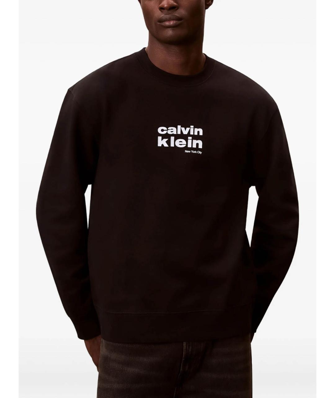 CALVIN KLEIN Черный джемпер / свитер, фото 3