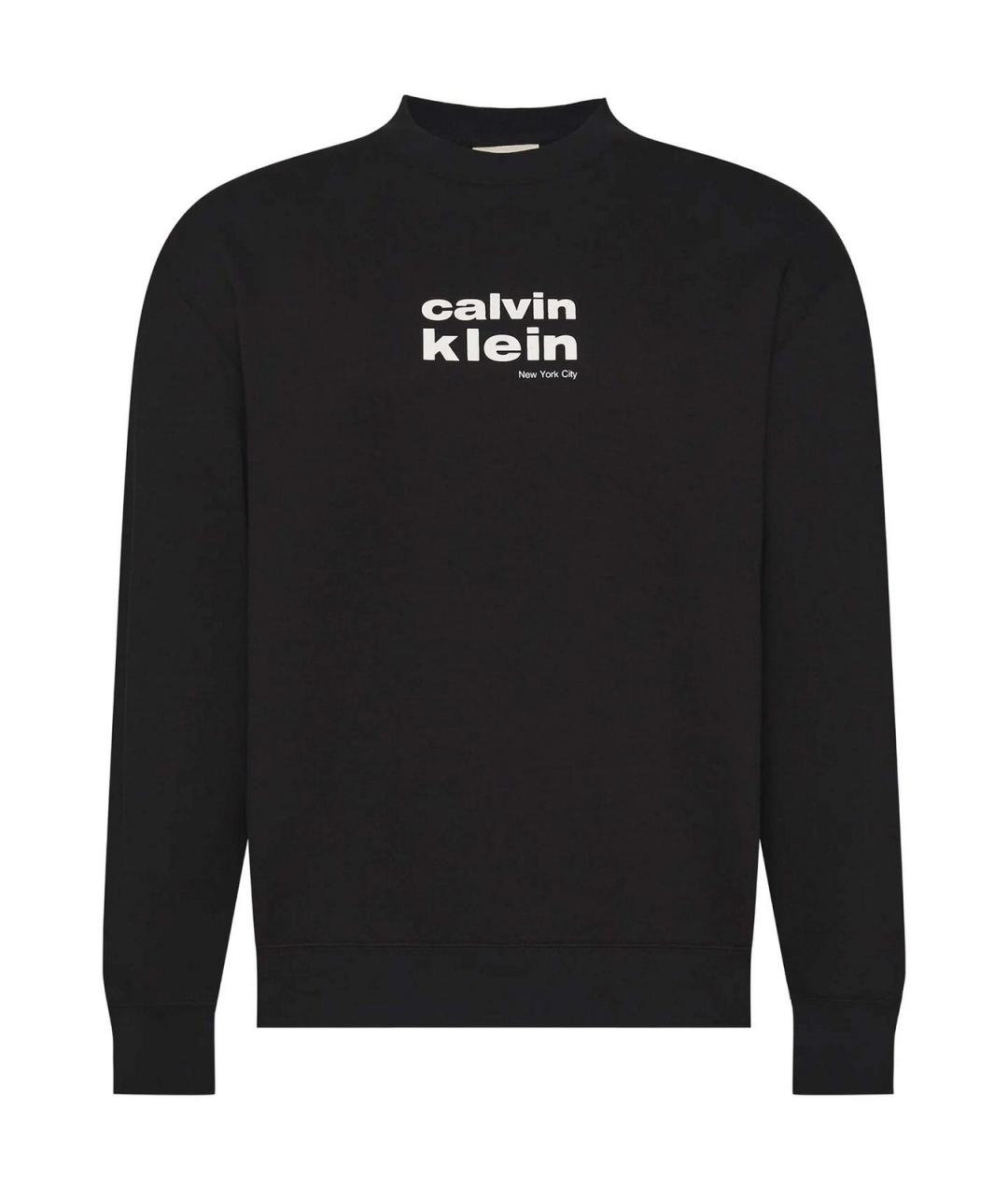 CALVIN KLEIN Черный джемпер / свитер, фото 1