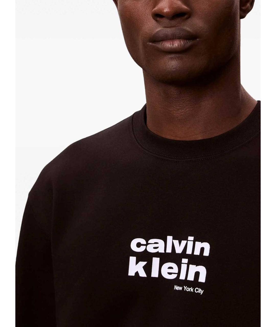 CALVIN KLEIN Черный джемпер / свитер, фото 5