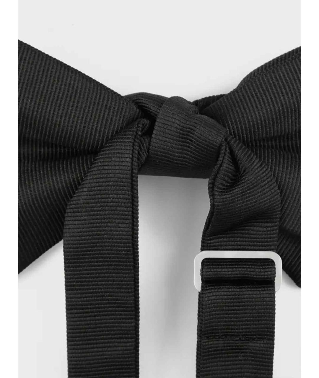 GIORGIO ARMANI Черный галстук, фото 4