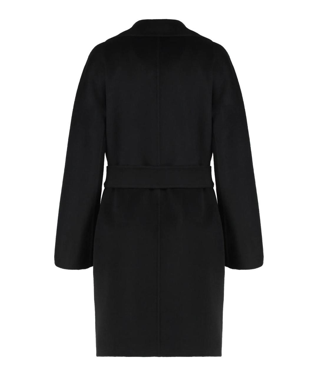 MAX MARA Черное пальто, фото 2