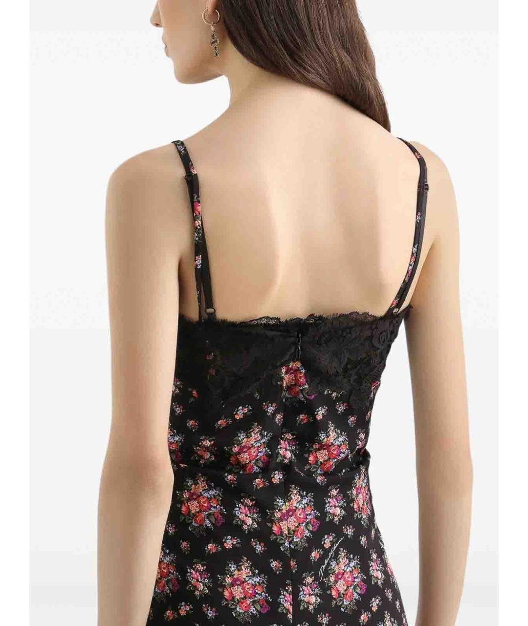DOLCE&GABBANA Черная майка, фото 5