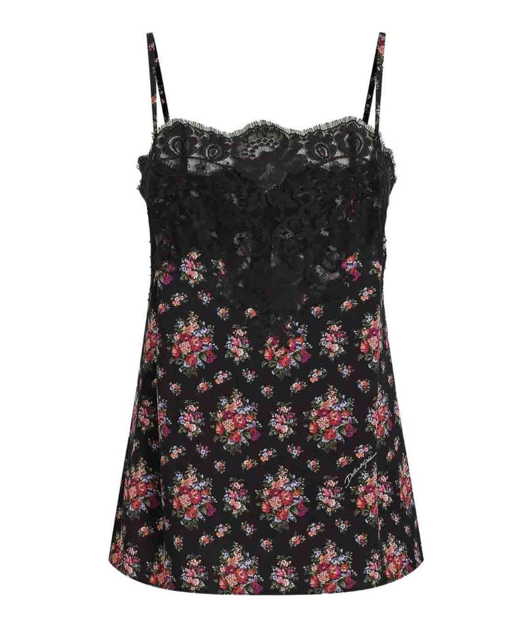 DOLCE&GABBANA Черная майка, фото 1