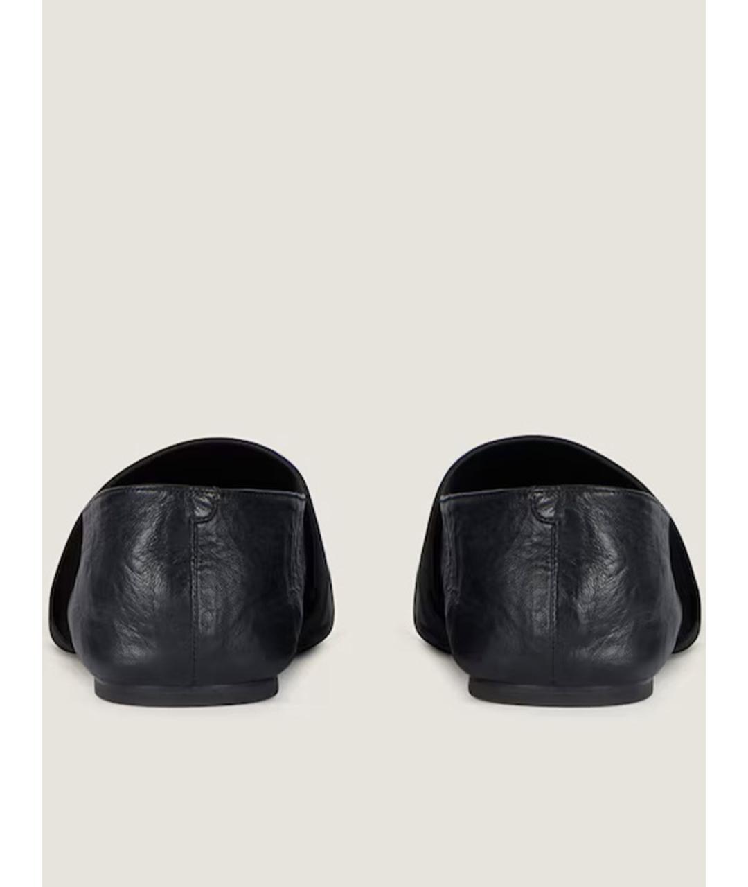 GIVENCHY Черные кожаные балетки, фото 5
