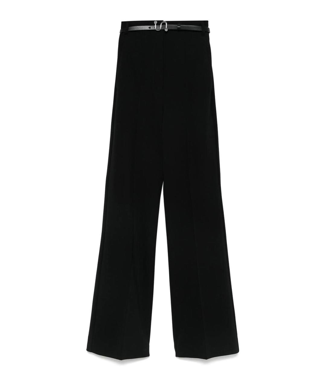 SPORTMAX Черные прямые брюки, фото 1