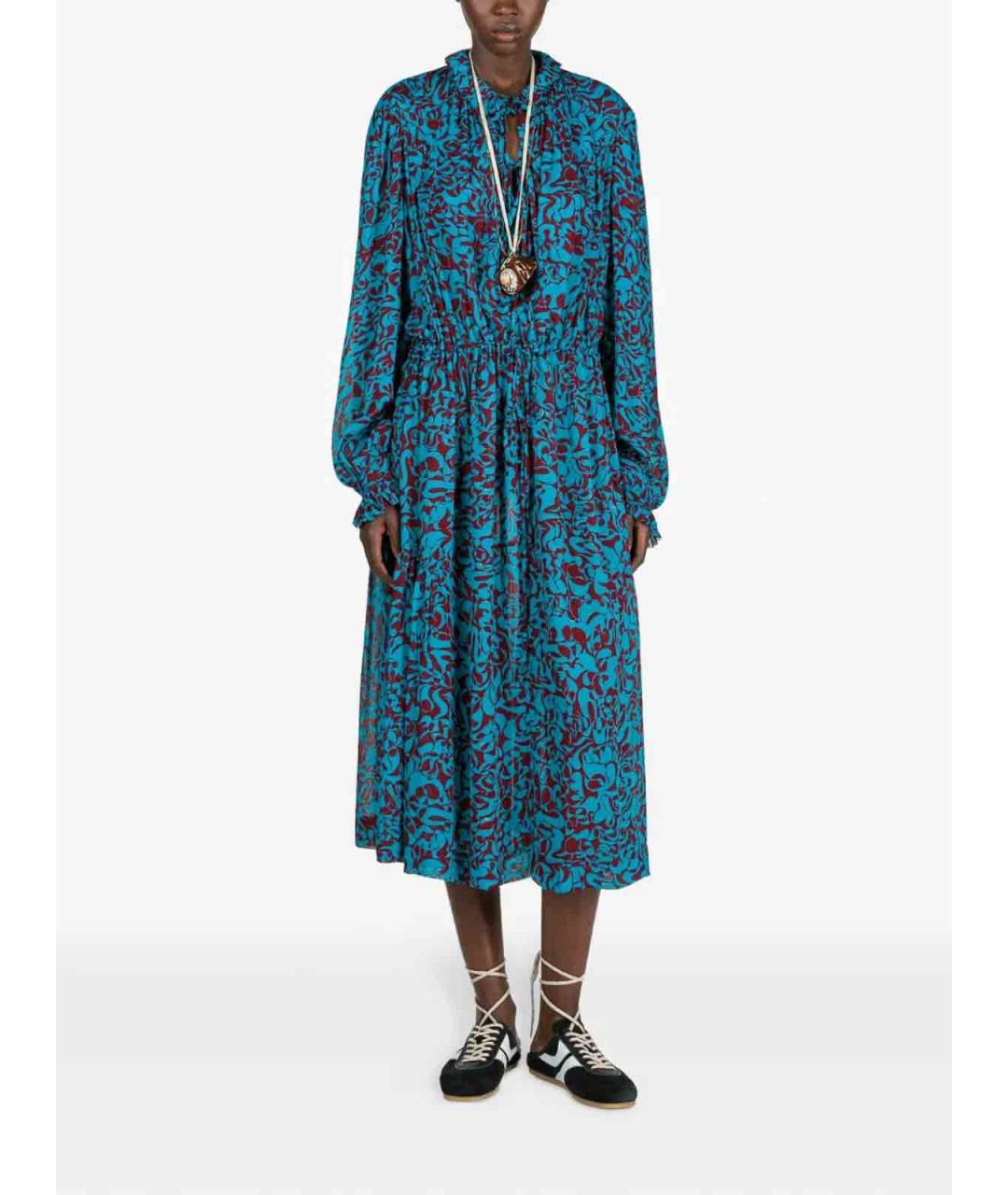 DRIES VAN NOTEN Черные замшевые мюли, фото 4