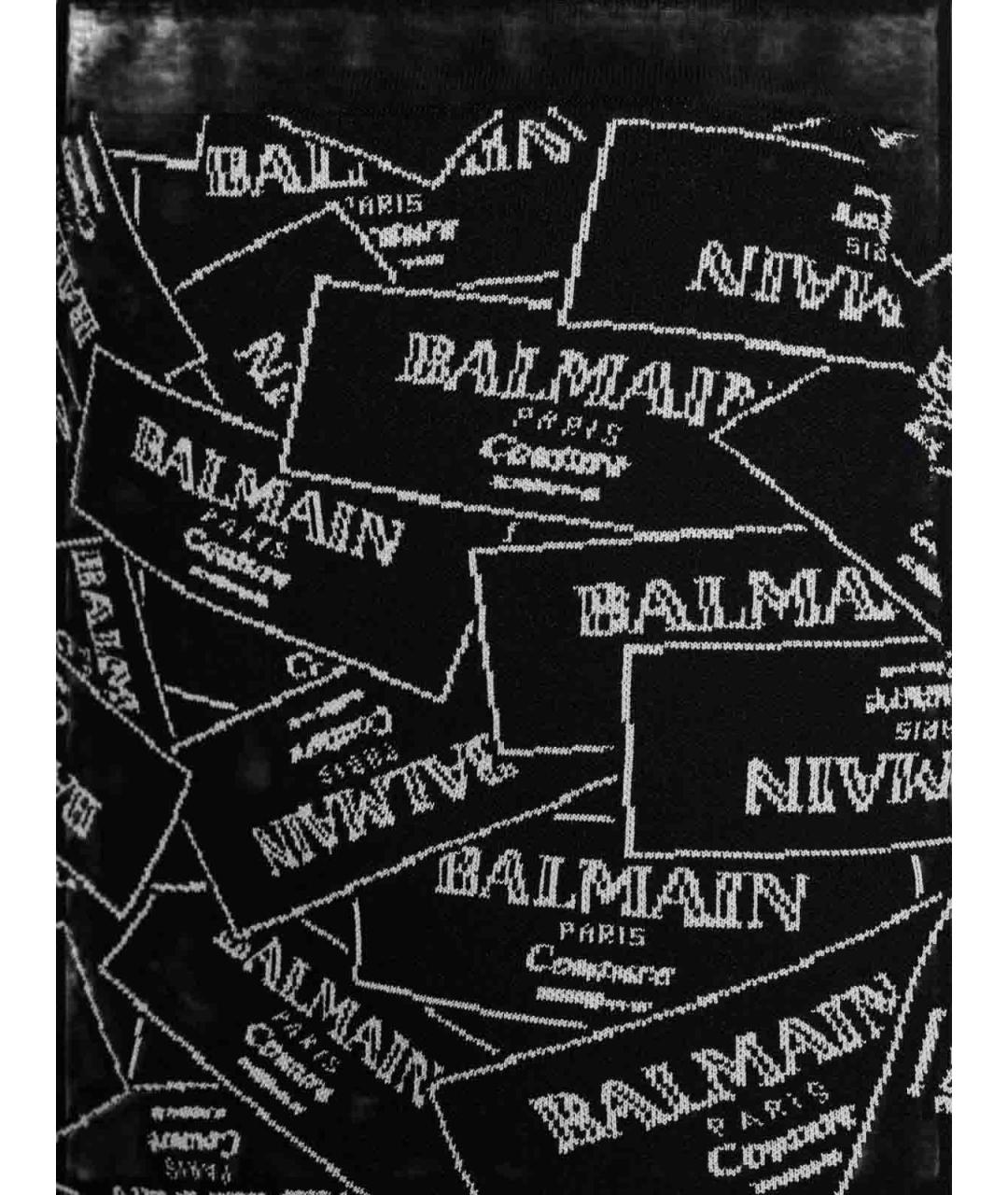 BALMAIN Мульти полиэстеровая юбка мини, фото 7