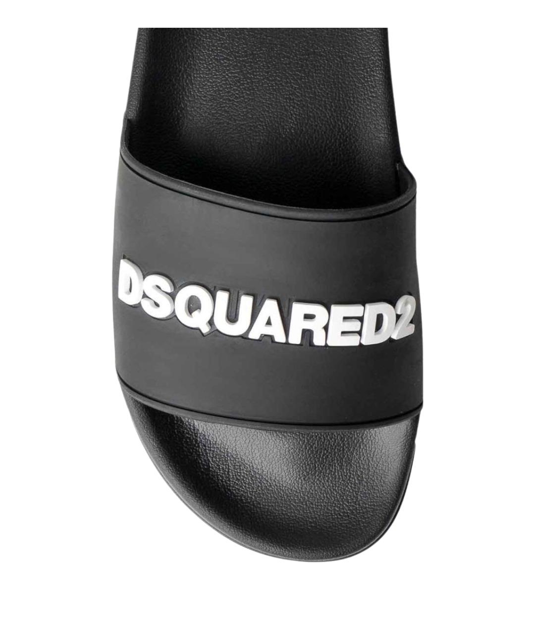 DSQUARED2 Черные сандалии, фото 3