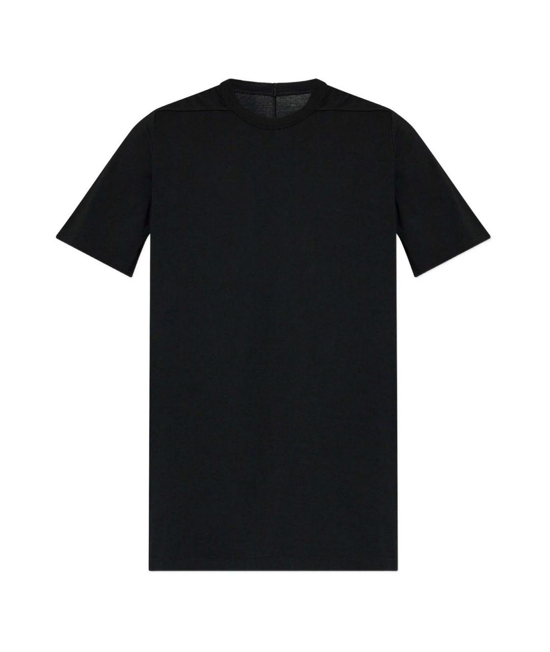 RICK OWENS Черная футболка, фото 1