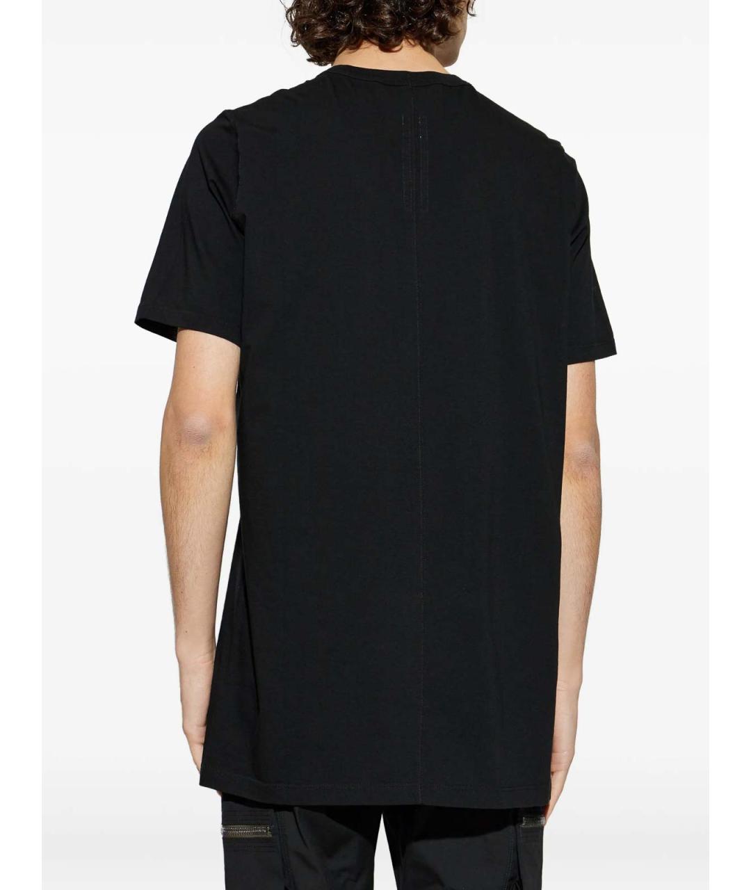 RICK OWENS Черная футболка, фото 4