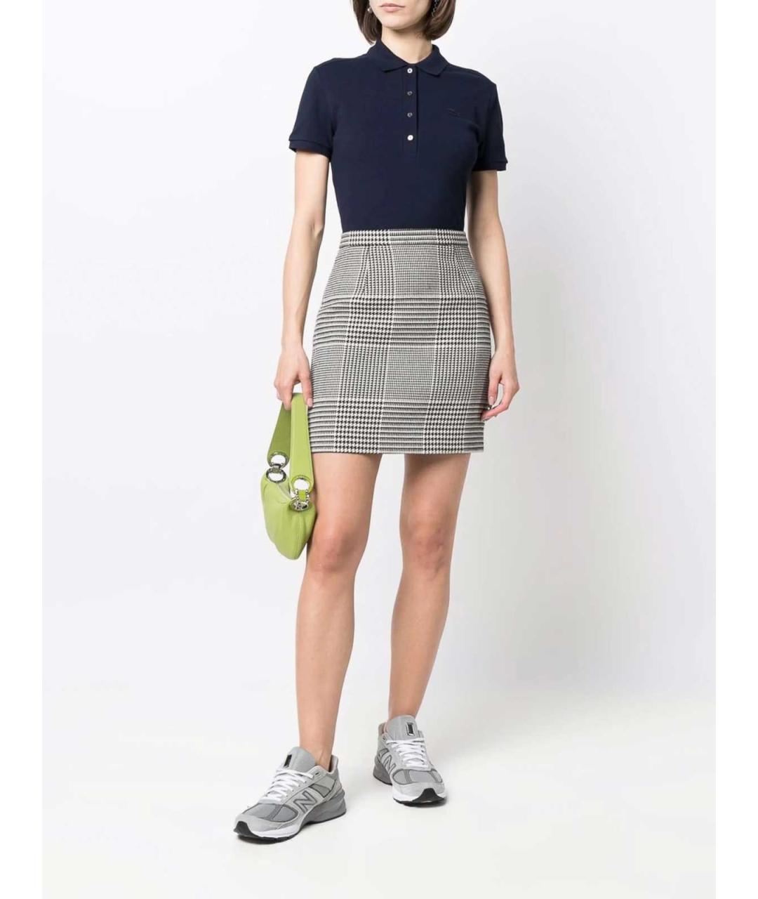 LACOSTE Синяя хлопковая футболка, фото 2