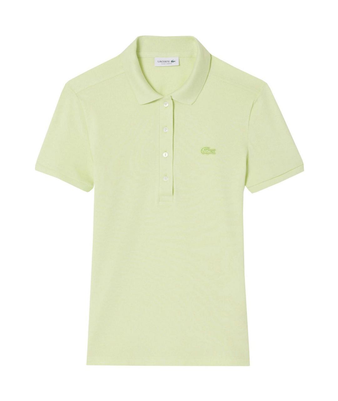 LACOSTE Зеленая хлопковая футболка, фото 1