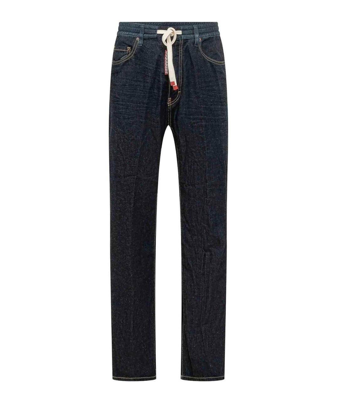 DSQUARED2 Синие хлопковые повседневные брюки, фото 1