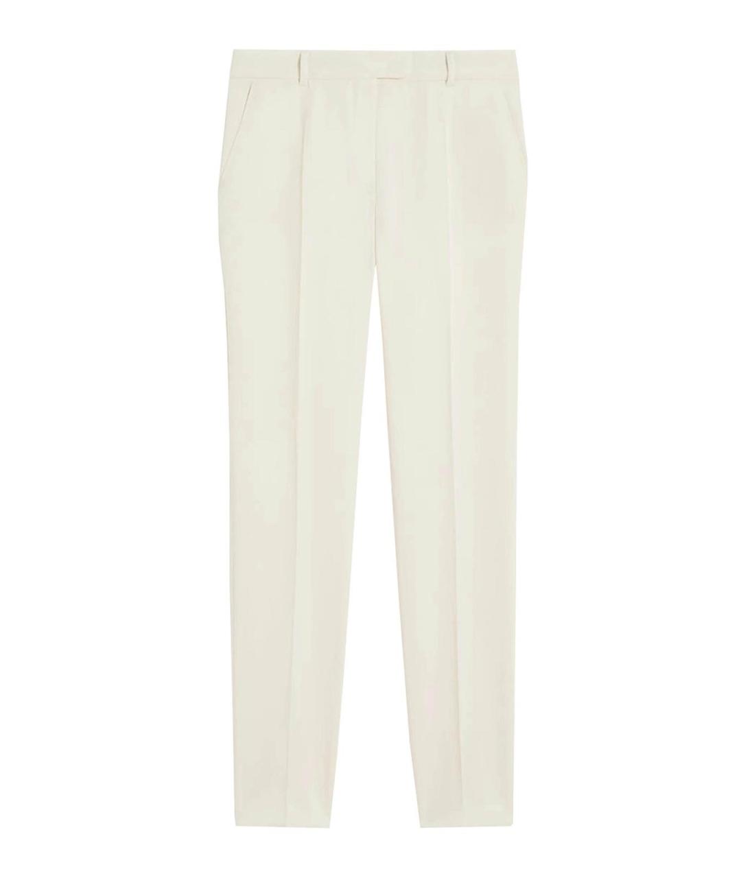 MAX MARA Белые брюки узкие, фото 1