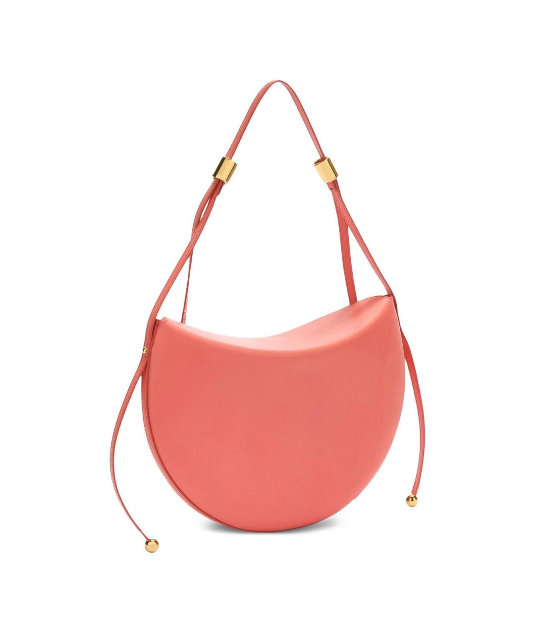 FURLA Коралловая кожаная сумка через плечо, фото 2
