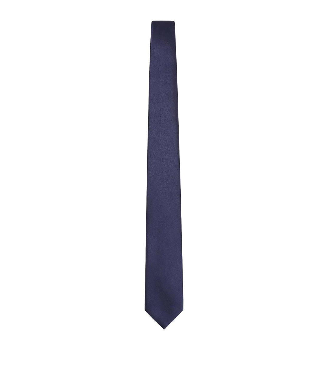 GIORGIO ARMANI Черный шелковый галстук, фото 1