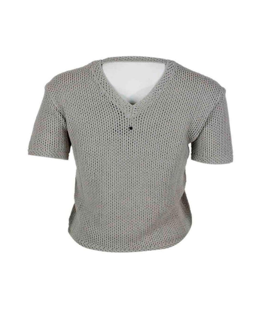 ARMANI EXCHANGE Бежевый полиэстеровый джемпер / свитер, фото 3