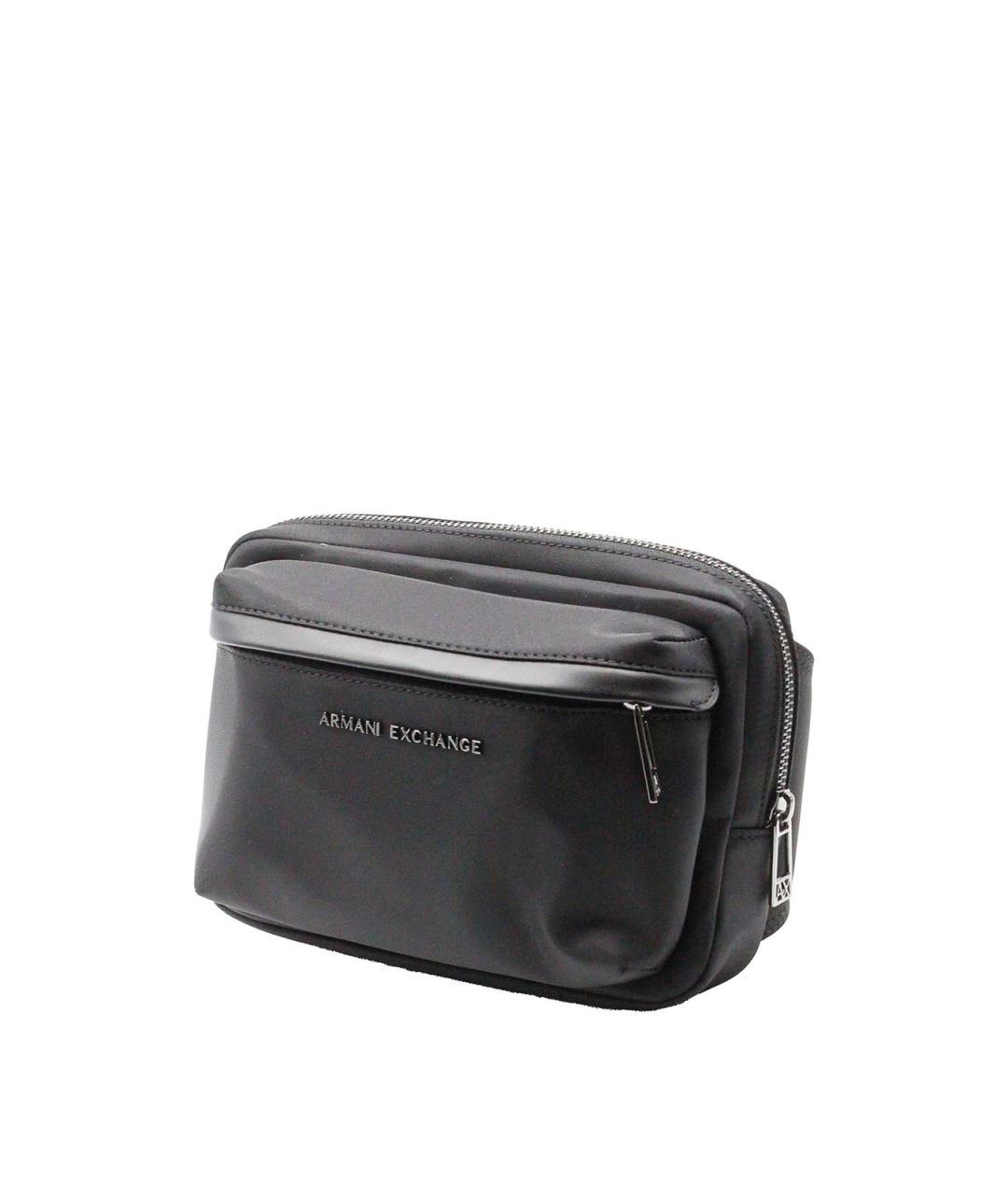 ARMANI EXCHANGE Черная поясная сумка, фото 1