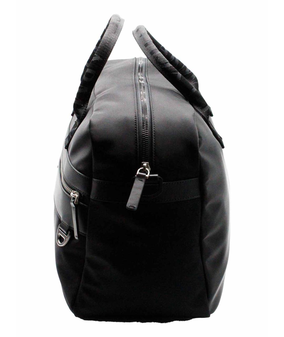 ARMANI EXCHANGE Черная синтетическая сумка на плечо, фото 3