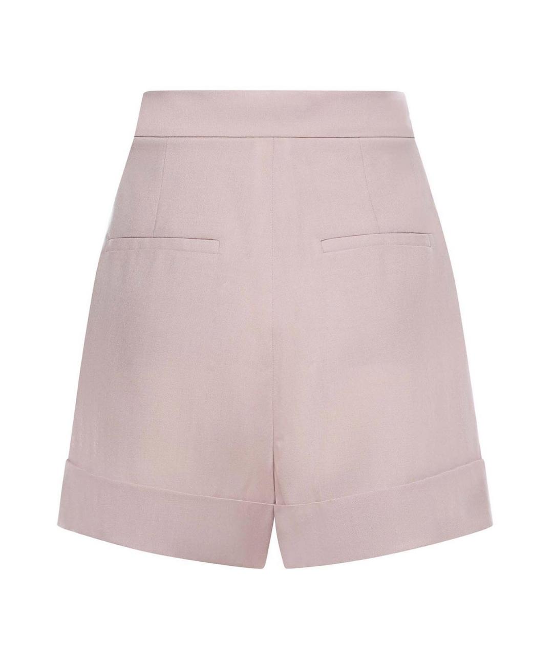 MAX MARA Бежевые шерстяные шорты, фото 2