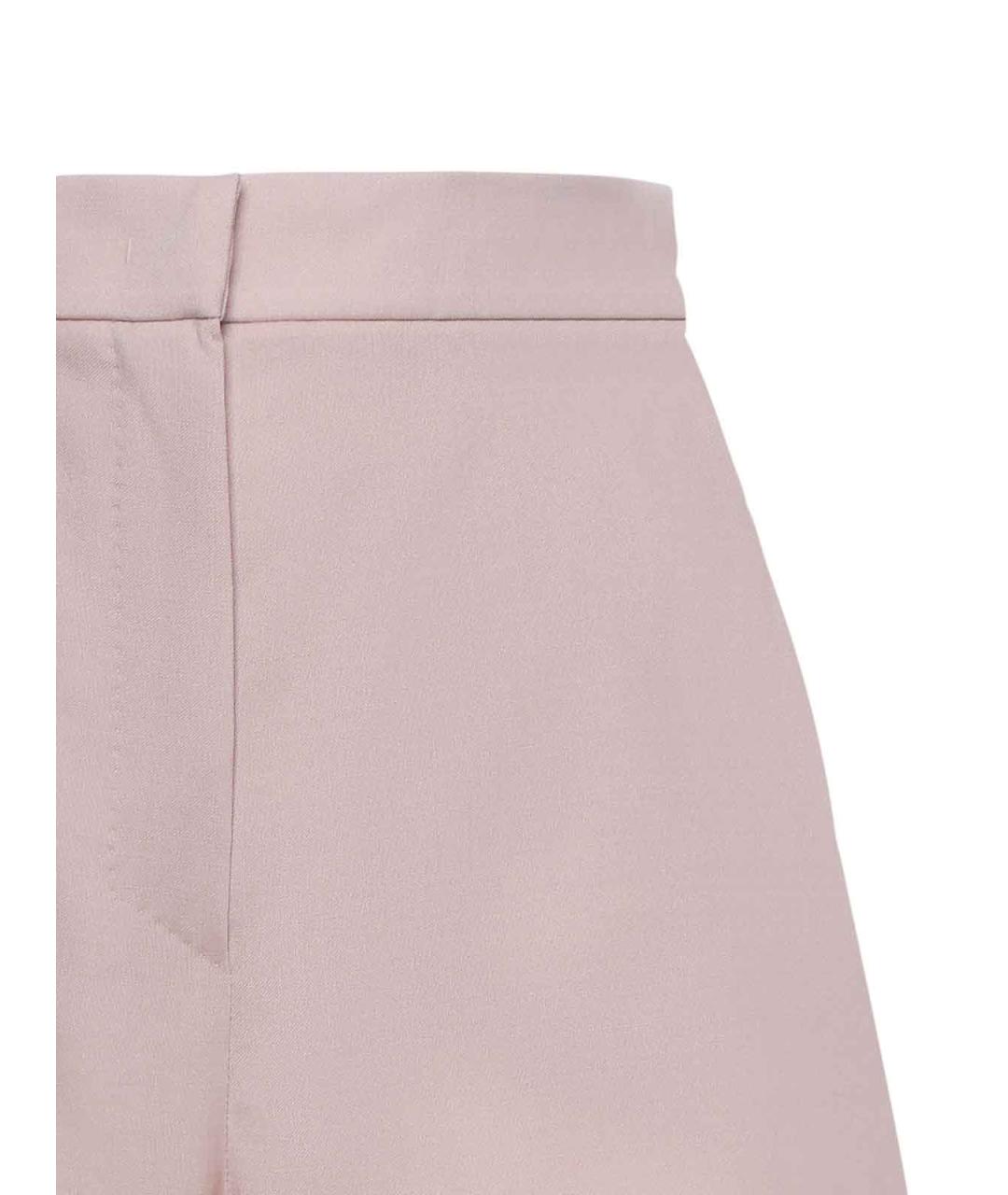 MAX MARA Бежевые шерстяные шорты, фото 3