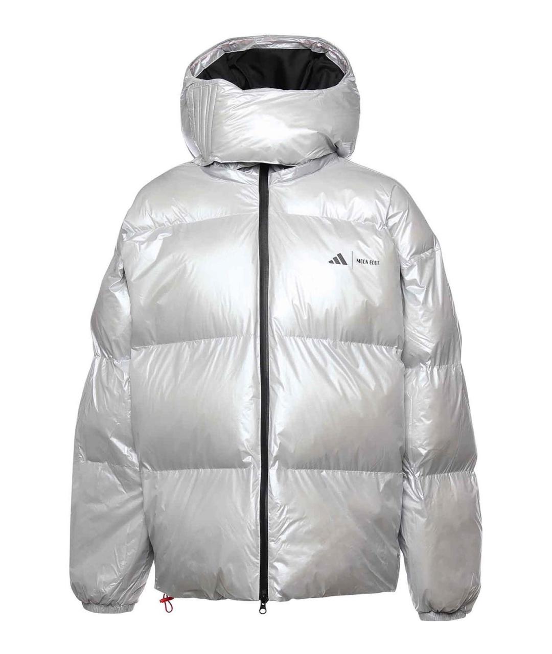 ADIDAS Серебряный пуховик, фото 1