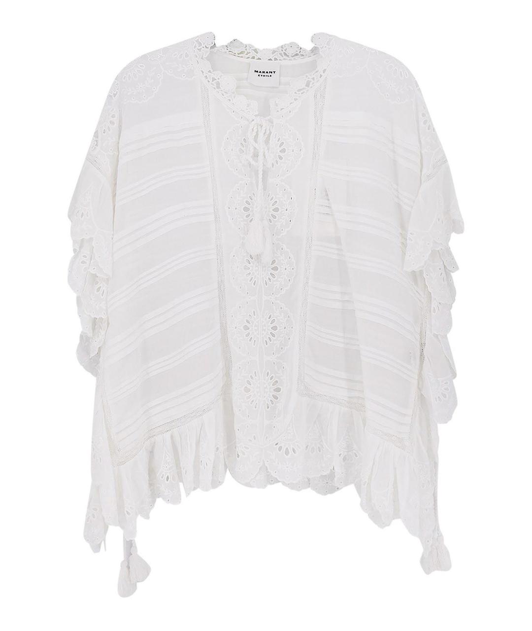 ISABEL MARANT Белая хлопковая футболка, фото 1