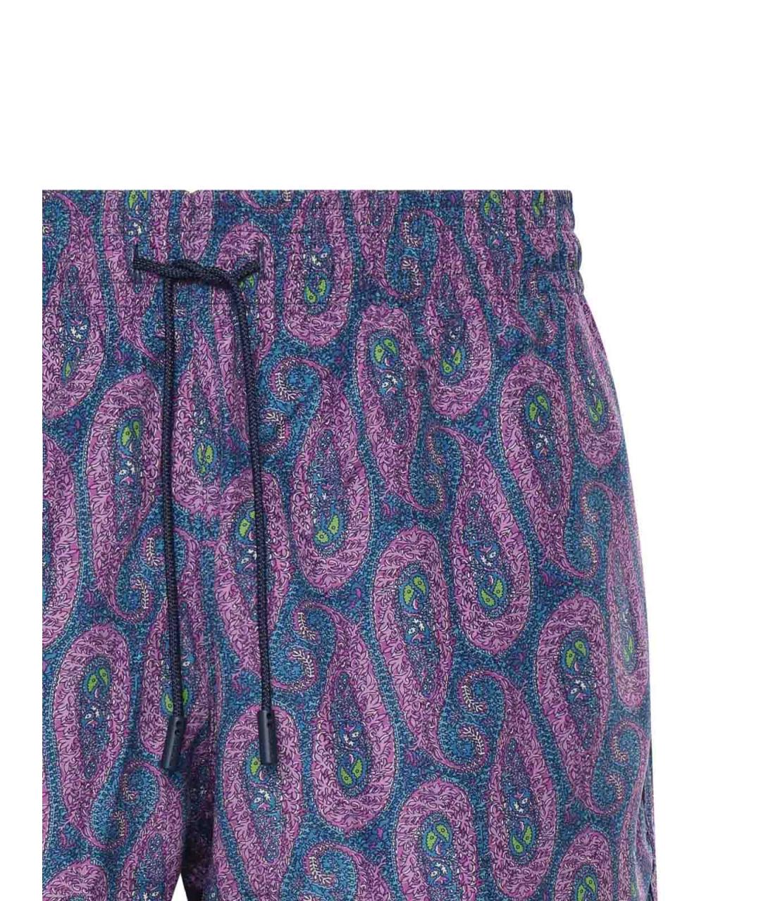 ETRO Мульти полиэстеровые шорты, фото 3