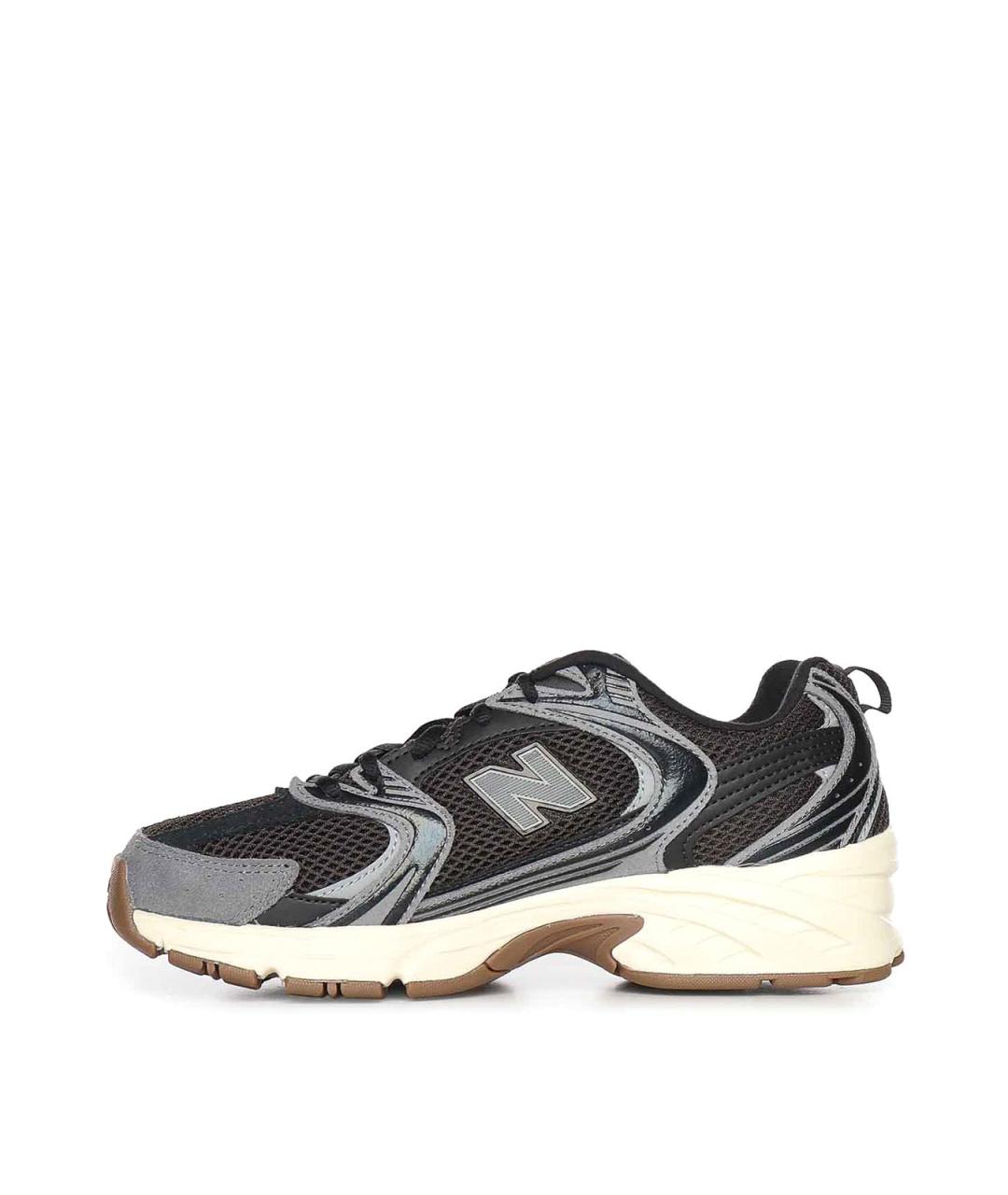 NEW BALANCE Черные резиновые кроссовки, фото 3