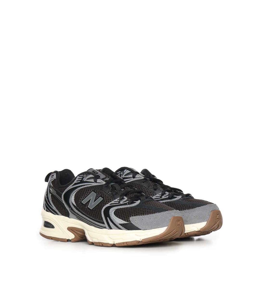 NEW BALANCE Черные резиновые кроссовки, фото 4