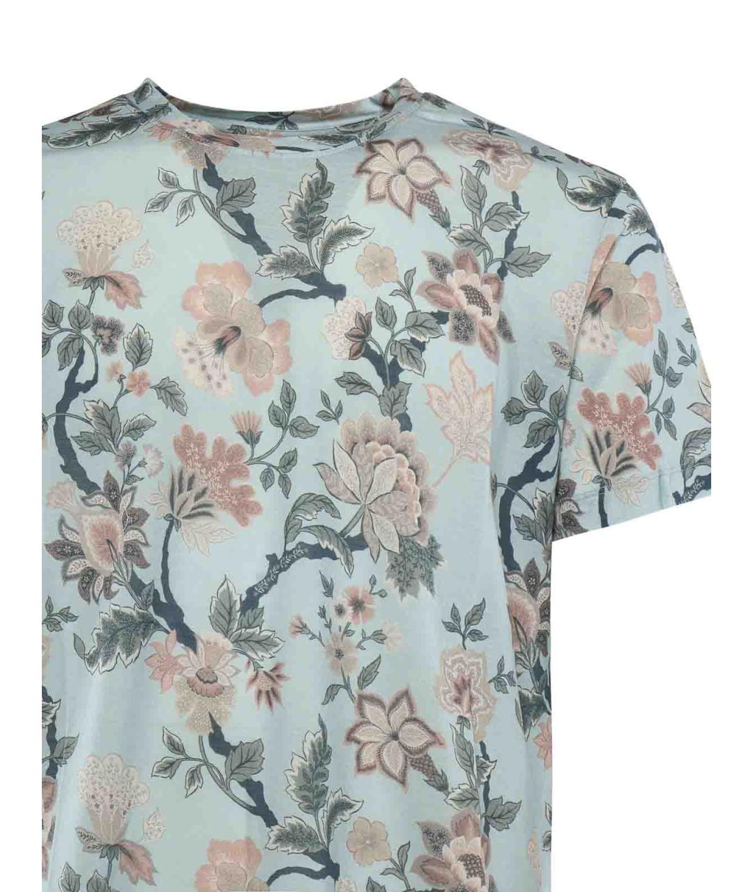 ETRO Мульти хлопковая футболка, фото 3