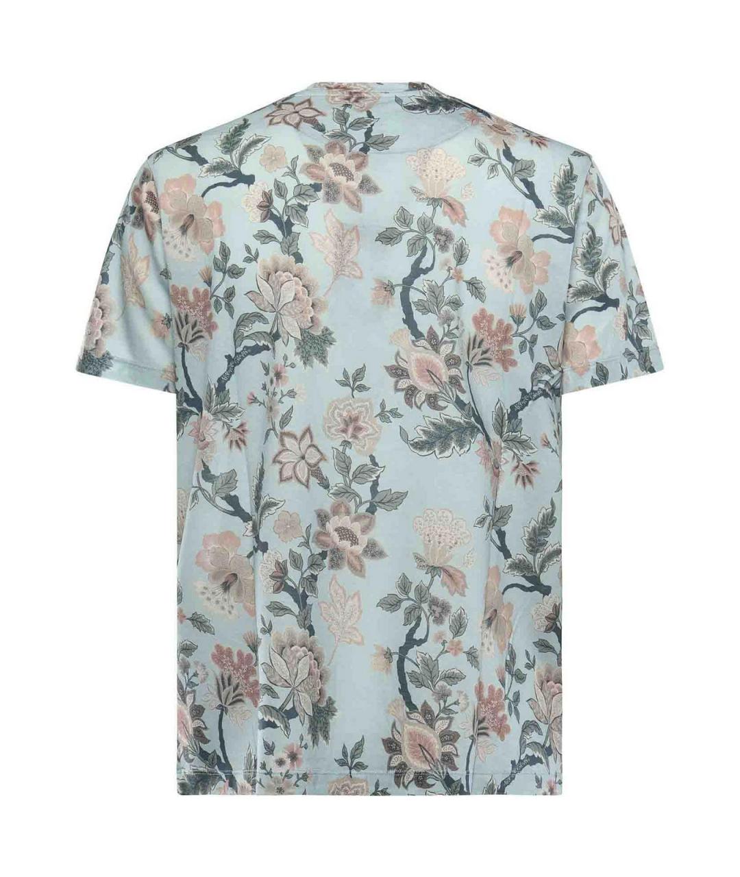 ETRO Мульти хлопковая футболка, фото 2