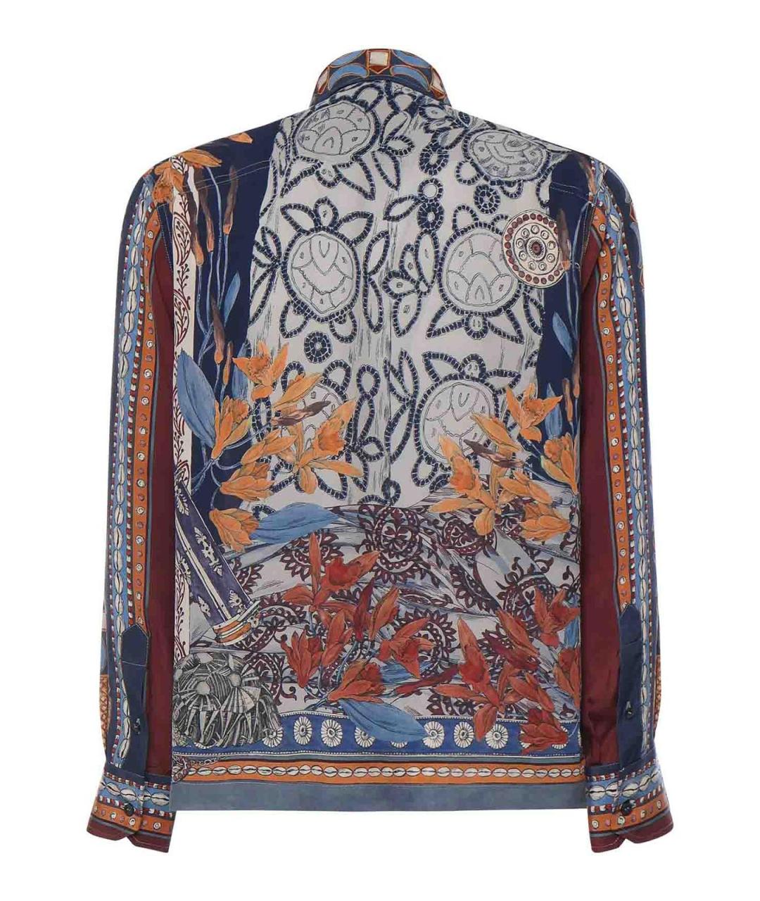 ETRO Мульти шелковая кэжуал рубашка, фото 2