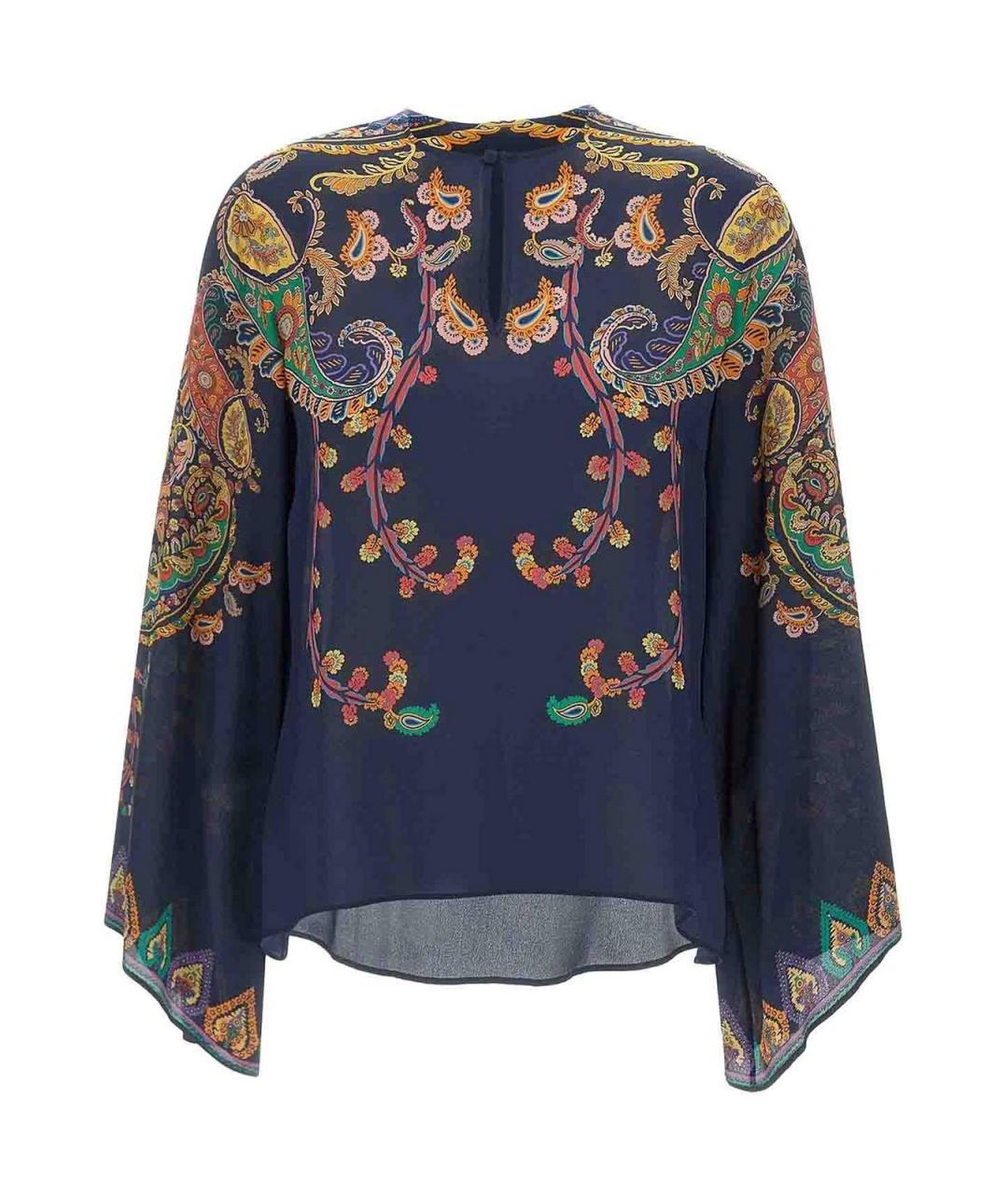 ETRO Мульти шелковая рубашка, фото 1